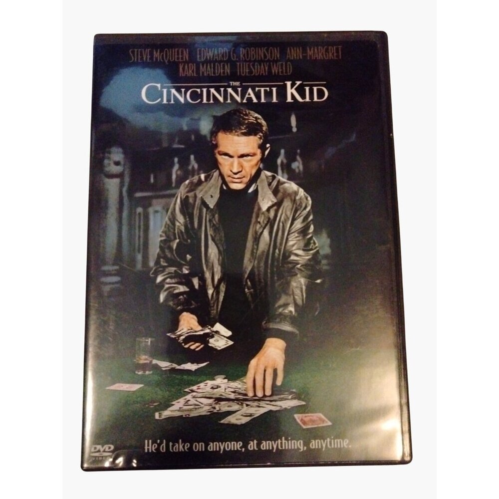 The Cincinnati Kid DVD 1965 McQueen Edward Robinson Ann Margret Special Features